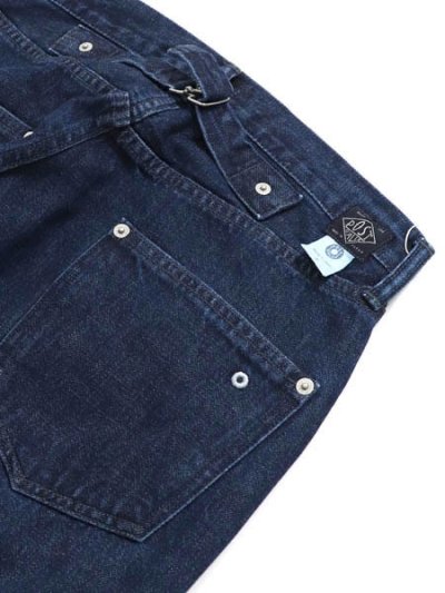 画像5: 【送料無料】POST OʼALLS No10 FIVE POCKET 12oz DENIM ID DEEP WASH