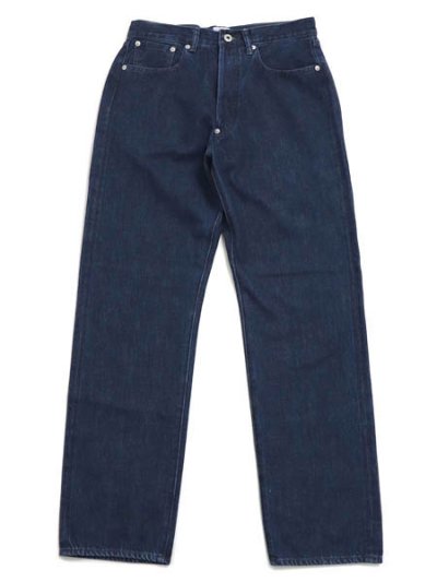 画像1: 【送料無料】POST OʼALLS No10 FIVE POCKET 12oz DENIM ID DEEP WASH