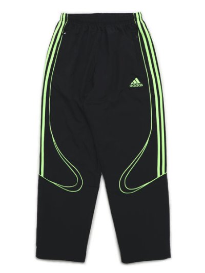 画像1: 【送料無料】ADIDAS TEAMGEIST TRACK PANT-BLACK/SIGNAL GREEN