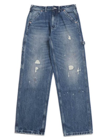 画像2: 【送料無料】EVISU VINTAGE WASHED DENIM INDIGO