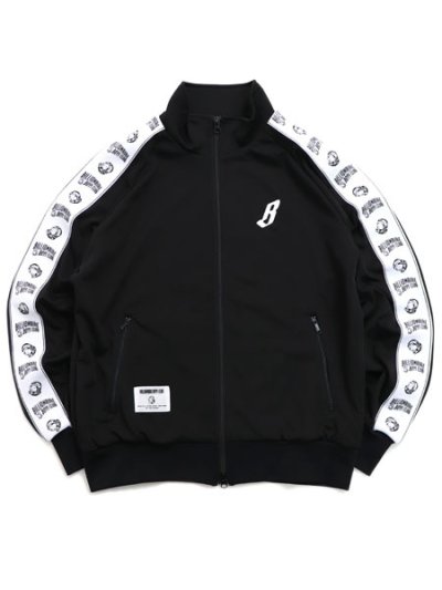 画像1: 【送料無料】BILLIONAIRE BOYS CLUB TRACK JACKET BLACK