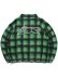 画像2: 【送料無料】ICECREAM APPLIQUE LOGO FLANNEL CHECK ZIP UP SHIRT (2)