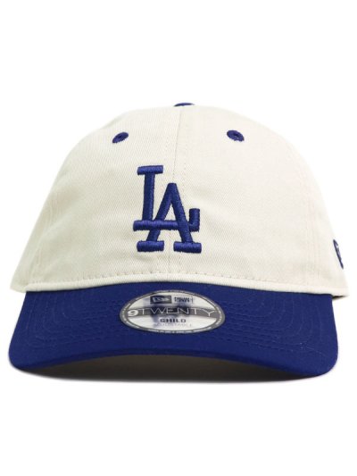 画像2: 【KIDS】NEW ERA CHILD 9TWENTY 2-TONE DODGERS IVORY/DK RYL