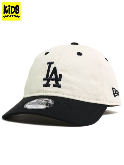 画像1: 【KIDS】NEW ERA CHILD 9TWENTY 2-TONE DODGERS IVORY/BLACK