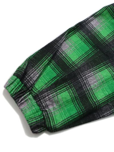画像8: 【送料無料】ICECREAM APPLIQUE LOGO FLANNEL CHECK ZIP UP SHIRT