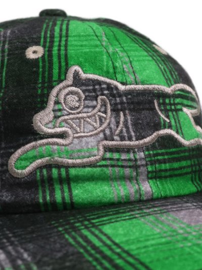 画像6: ICECREAM APPLIQUE LOGO FLANNEL CHECK CAP GRY/GRN