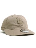 NEW ERA 9THIRTY CTWN TONAL LOGO DODGERS ASH BROWN