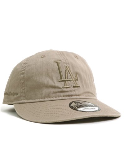 画像1: NEW ERA 9THIRTY CTWN TONAL LOGO DODGERS ASH BROWN