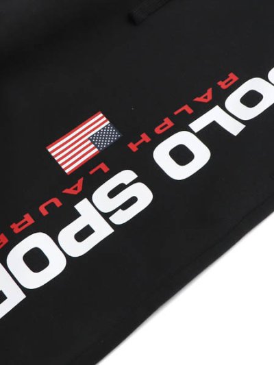 画像6: 【送料無料】POLO RALPH LAUREN POLO SPORT FLEECE SWEAT PANT BLACK/WHITE