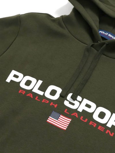 画像3: 【送料無料】POLO RALPH LAUREN POLO SPORT FLEECE HOODIE COMPANY OLIVE