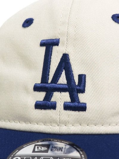 画像6: 【KIDS】NEW ERA CHILD 9TWENTY 2-TONE DODGERS IVORY/DK RYL