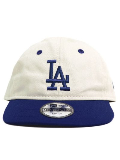 画像2: 【KIDS】NEW ERA MY 1ST 9TWENTY 2-TONE DODGERS IVORY/DKRY