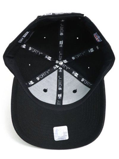 画像5: NEW ERA 9FORTY NFL LAS VEGAS RAIDERS BLACK