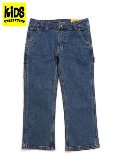 画像1: 【KIDS】CARHARTT KIDS DENIM DUNGAREE PANT MEDIUM WASH