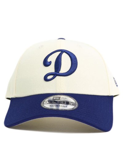 画像2: NEW ERA 9FORTY 2-TONE CTWN DODGERS WINE CORK/DKR