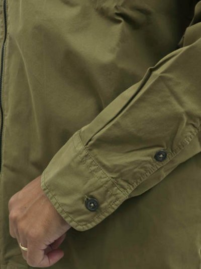 画像8: 【送料無料】C.P.COMPANY ORGANIC GABARDINE ZIP OVERSHIRT CAPERS