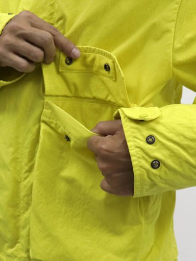 画像7: 【送料無料】C.P.COMPANY HOODED TWILL MEDIUM JACKET GREEN SHEEN