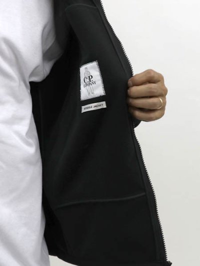 画像10: 【送料無料】C.P.COMPANY HOODED TWILL MEDIUM JACKET BLACK