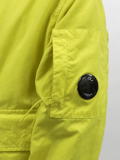 画像6: 【送料無料】C.P.COMPANY HOODED TWILL MEDIUM JACKET GREEN SHEEN