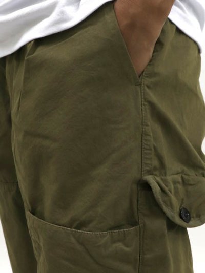 画像8: 【送料無料】C.P.COMPANY MICROREPS PEACHED CARGO PANTS CAPERS