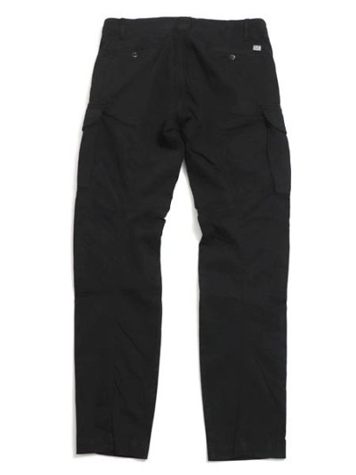 画像2: 【送料無料】C.P.COMPANY STRETCH SATIN CARGO PANT BLACK
