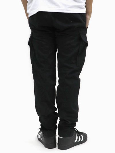 画像7: 【送料無料】C.P.COMPANY STRETCH SATIN CARGO PANT BLACK