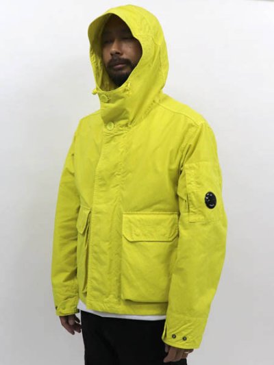 画像5: 【送料無料】C.P.COMPANY HOODED TWILL MEDIUM JACKET GREEN SHEEN