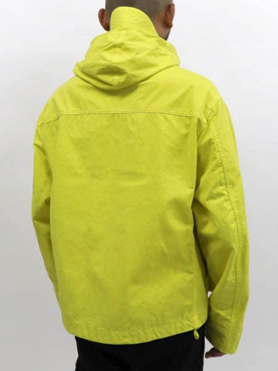 画像4: 【送料無料】C.P.COMPANY HOODED TWILL MEDIUM JACKET GREEN SHEEN