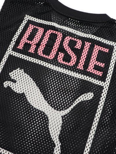 画像4: PUMA ROSE RELAXED MESH TOP-PUMA BLACK