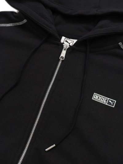 画像3: 【送料無料】PUMA ROSE T7 OVERSIZED FZ HOODIE TR-PUMA BLACK