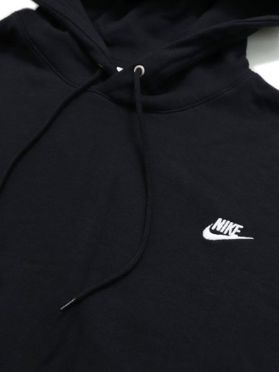 画像3: NIKE CLUB FT OVERSIZED HOODIE-BLACK/WHITE