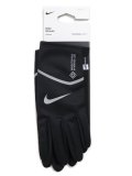 NIKE STORM-FIT GORETEX RUNNING GLOVE-BK/SILVER