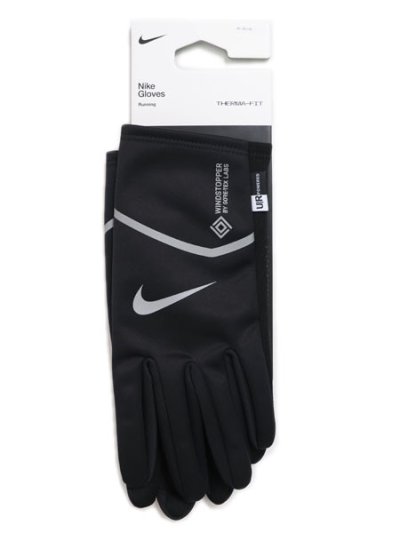 画像1: NIKE STORM-FIT GORETEX RUNNING GLOVE-BK/SILVER