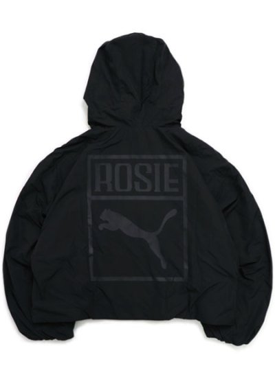 画像1: 【送料無料】PUMA ROSE OVERSIZED HZ PADDED JACKET-PUMA BLK