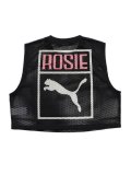 PUMA ROSE RELAXED MESH TOP-PUMA BLACK