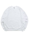 NIKE CLUB FT OVERSIZED CREW-BIRCH HEATHER