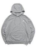 NIKE CLUB FT OVERSIZED HOODIE-DARK GRY HEATHER