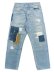 画像1: 【送料無料】AVIREX 13.5oz DENIM PANTS REPAIR CUSTOM W USED (1)