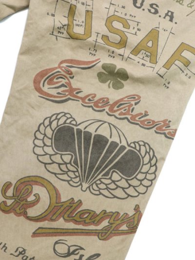 画像6: 【送料無料】AVIREX 60's ARMY CHINO PANTS ARCHIVE GRAPHIC