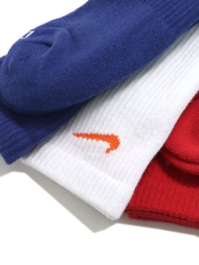 画像3: NIKE EVERYDAY PLUS CUSH CREW 3PR SOCKS-RD/W/RY