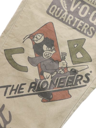 画像7: 【送料無料】AVIREX 60's ARMY CHINO PANTS ARCHIVE GRAPHIC