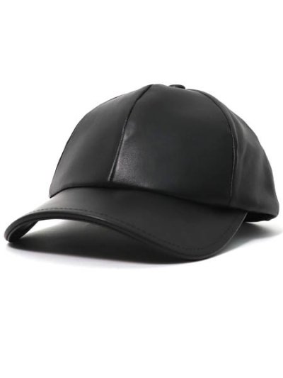 画像1: 【送料無料】SCHOTT LEATHER B.B CAP