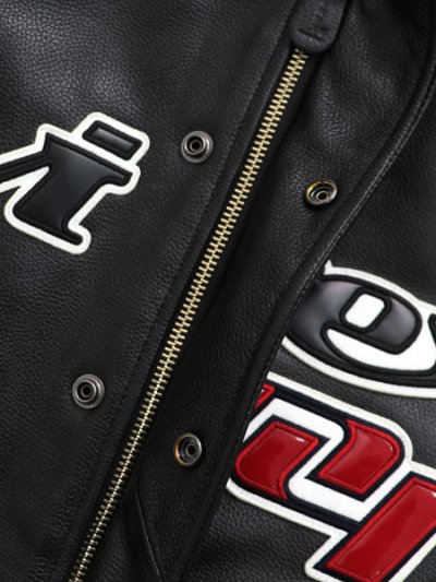 画像7: 【送料無料】AVIREX COW LOGO VARSITY JACKET