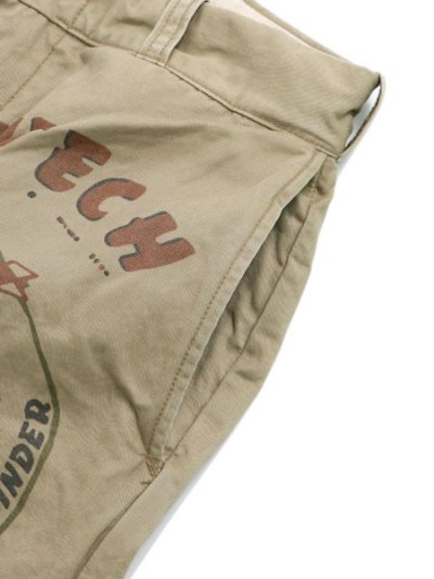 画像3: 【送料無料】AVIREX 60's ARMY CHINO PANTS ARCHIVE GRAPHIC