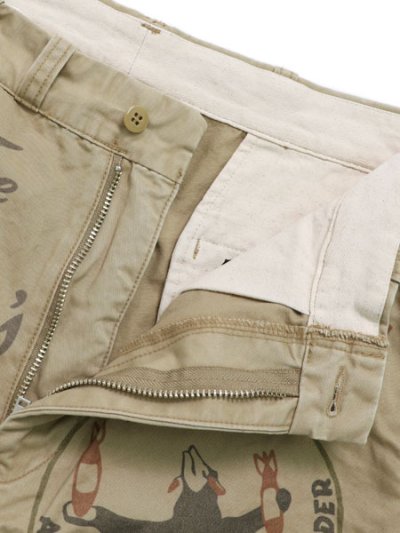 画像4: 【送料無料】AVIREX 60's ARMY CHINO PANTS ARCHIVE GRAPHIC
