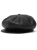 【送料無料】SCHOTT LEATHER NEWSBOY CAP