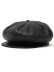 画像1: 【送料無料】SCHOTT LEATHER NEWSBOY CAP (1)