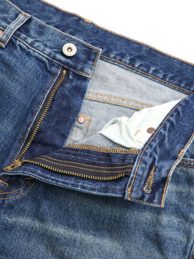 画像4: 【送料無料】AVIREX 13.5oz DENIM PANTS REPAIR CUSTOM USED