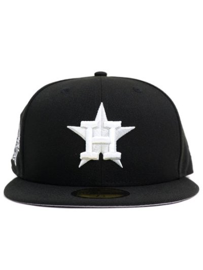 画像2: NEW ERA 59FIFTY CS ASTROS 1986 U/GREY FB BLK/WHT