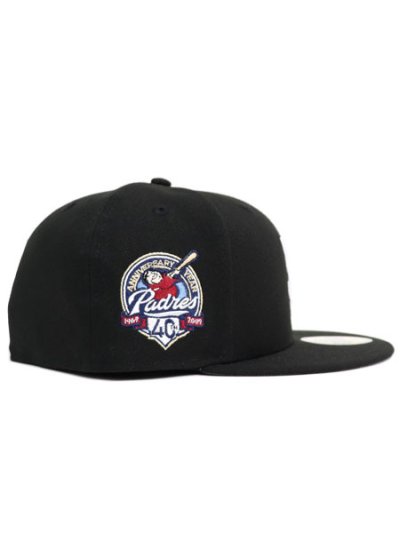 画像4: NEW ERA 59FIFTY CS PADRES 40TH U/GREY FB BLK/WHT